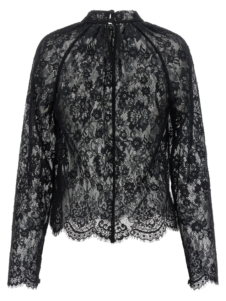 Self Portrait Black Lace Camicie - Nero | 514db966f98444208e111223cd8823dc9d6e0a00