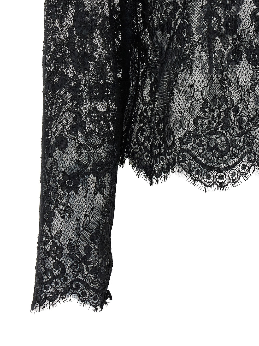 Self Portrait Black Lace Camicie - Nero | faf43dfbcb0fd6494f102eca52bbcef36353a65e