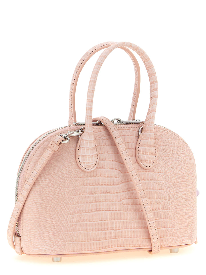 Self Portrait Embossed Leather Handbag Borse a Mano - Rosa | 1da1c2d79a64b4a65476942f4de97c8329e0aefc