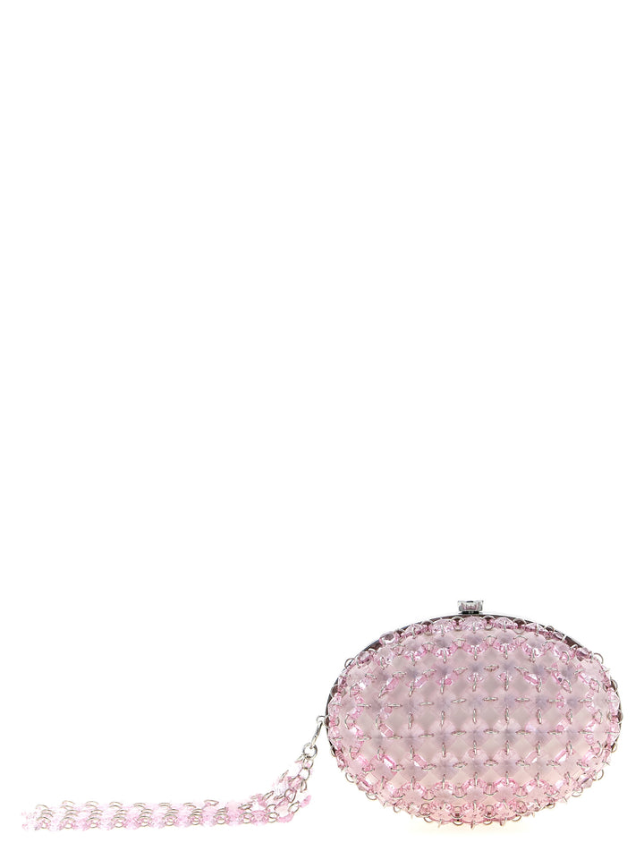 Self Portrait Crystal Chain Clutch - Rosa | 98ef63e3cfd1eb46b38daa5226a0f7755b4c7ac5