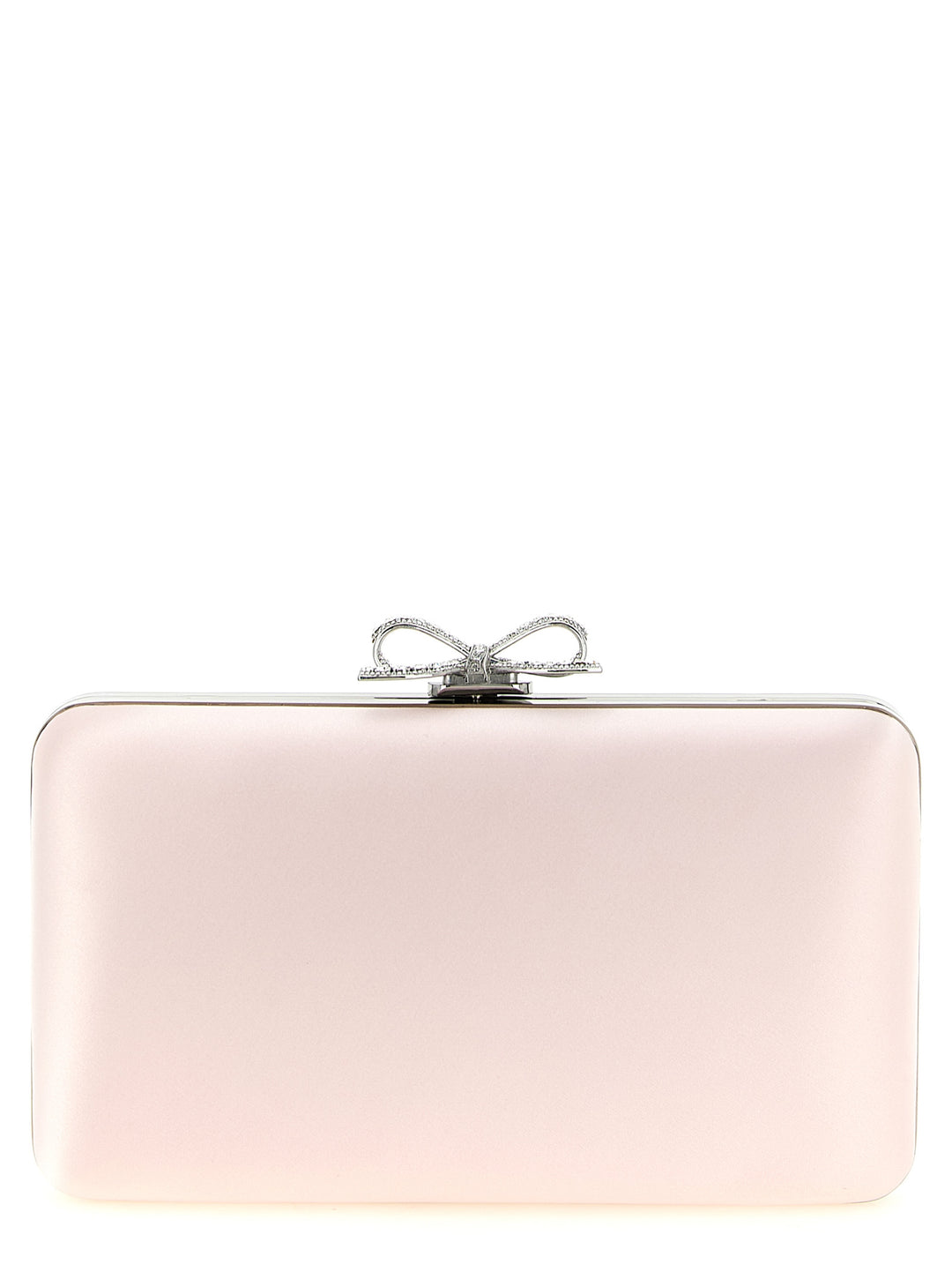 Self Portrait Satin Clutch - Rosa | efa49b9afbc3c474b37de4fb7e3fdfa6a40dfa9b