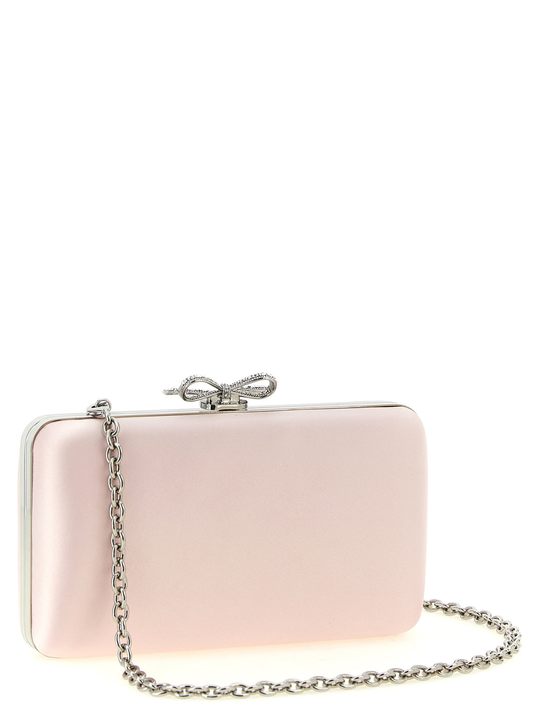Self Portrait Satin Clutch - Rosa | 0894984dbde45b77a140d31fee1ba9c29748dbc1