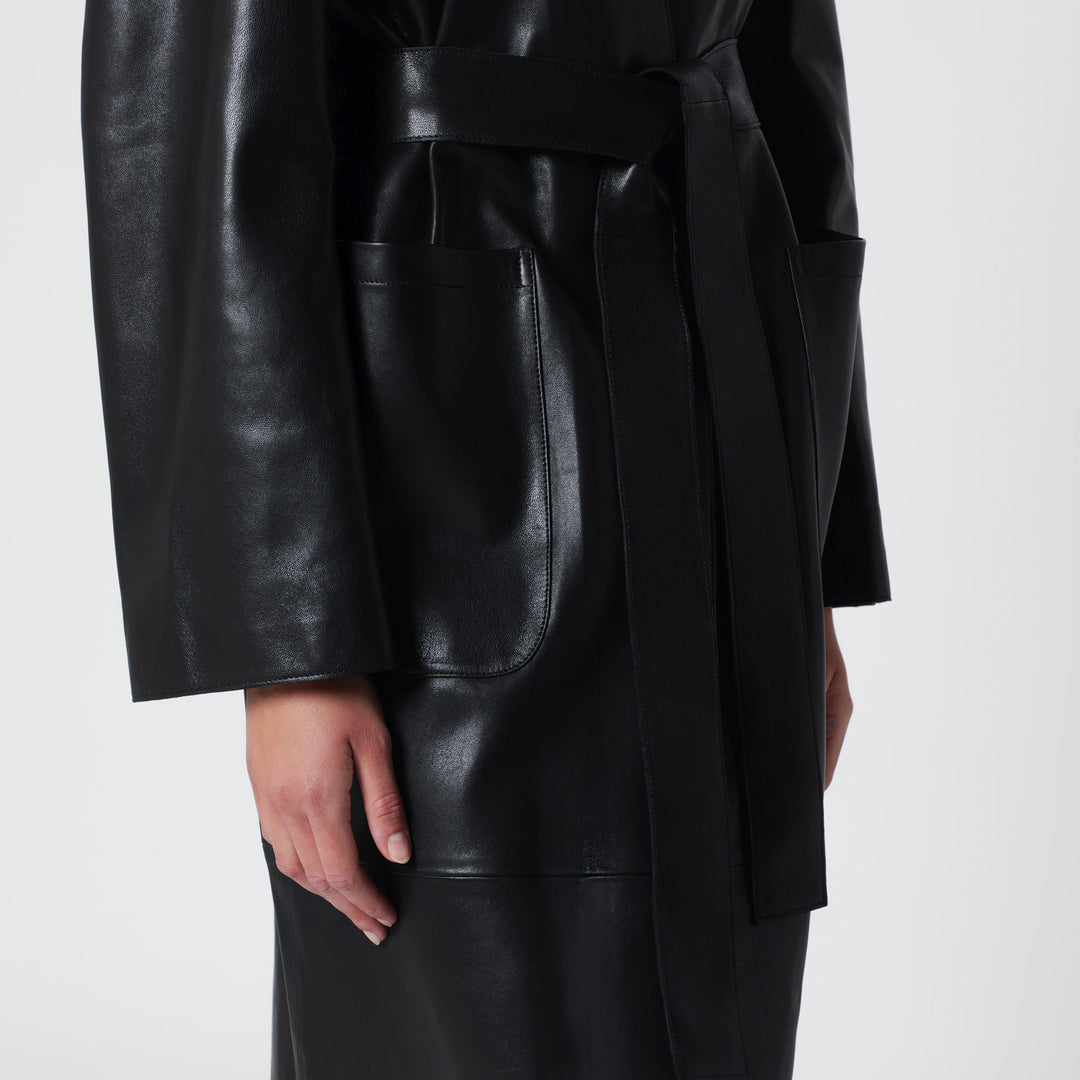Nour Hammour Coats & Jackets - Nero | 7b4d9ae0030bdaabb68e5d8c527277f014c3d44c