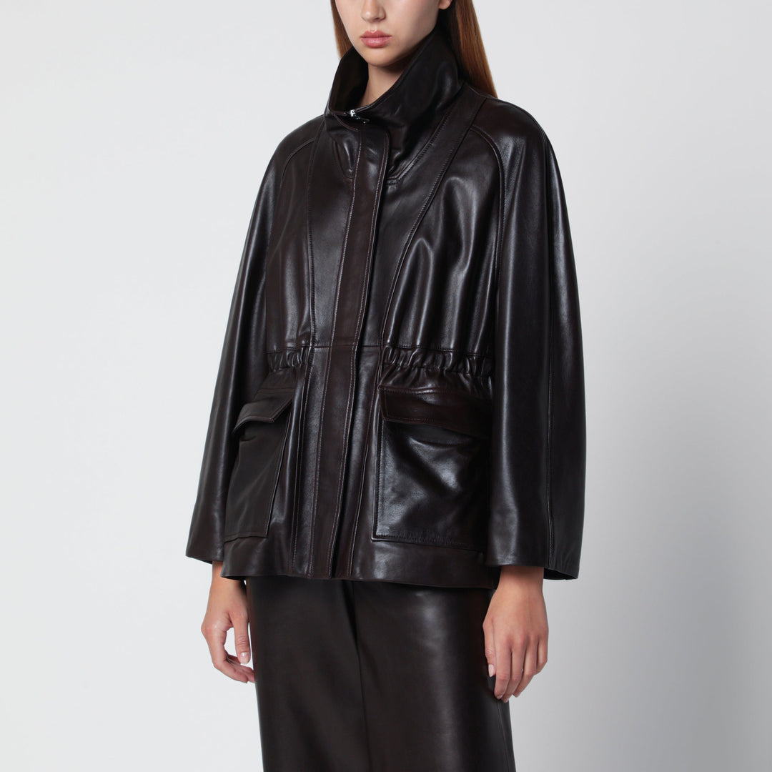 Nour Hammour Coats & Jackets - Marrone | 395335673bd6844bcfb4da87ae34bcf7dd162cbf
