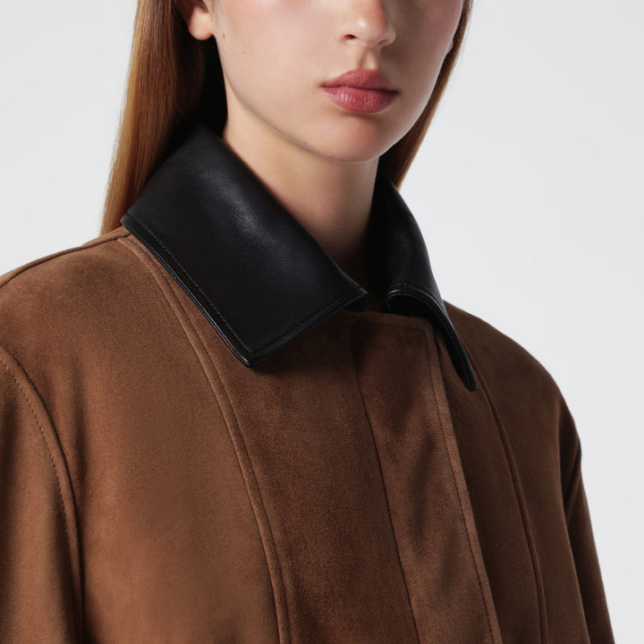 Nour Hammour Coats & Jackets - Marrone | f17bef36e0a3d493954ffee2033076dcddf8da3f