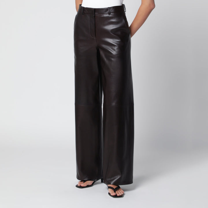 Nour Hammour Pantaloni - Marrone | 364b5243cfe1f4761191116ff382534043165ad7