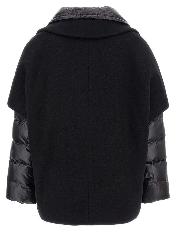 Herno Hood Insert Down Jacket Puffer Jackets - Nero | 827de61016b60c90090d2b29cdc283bff103e3ba