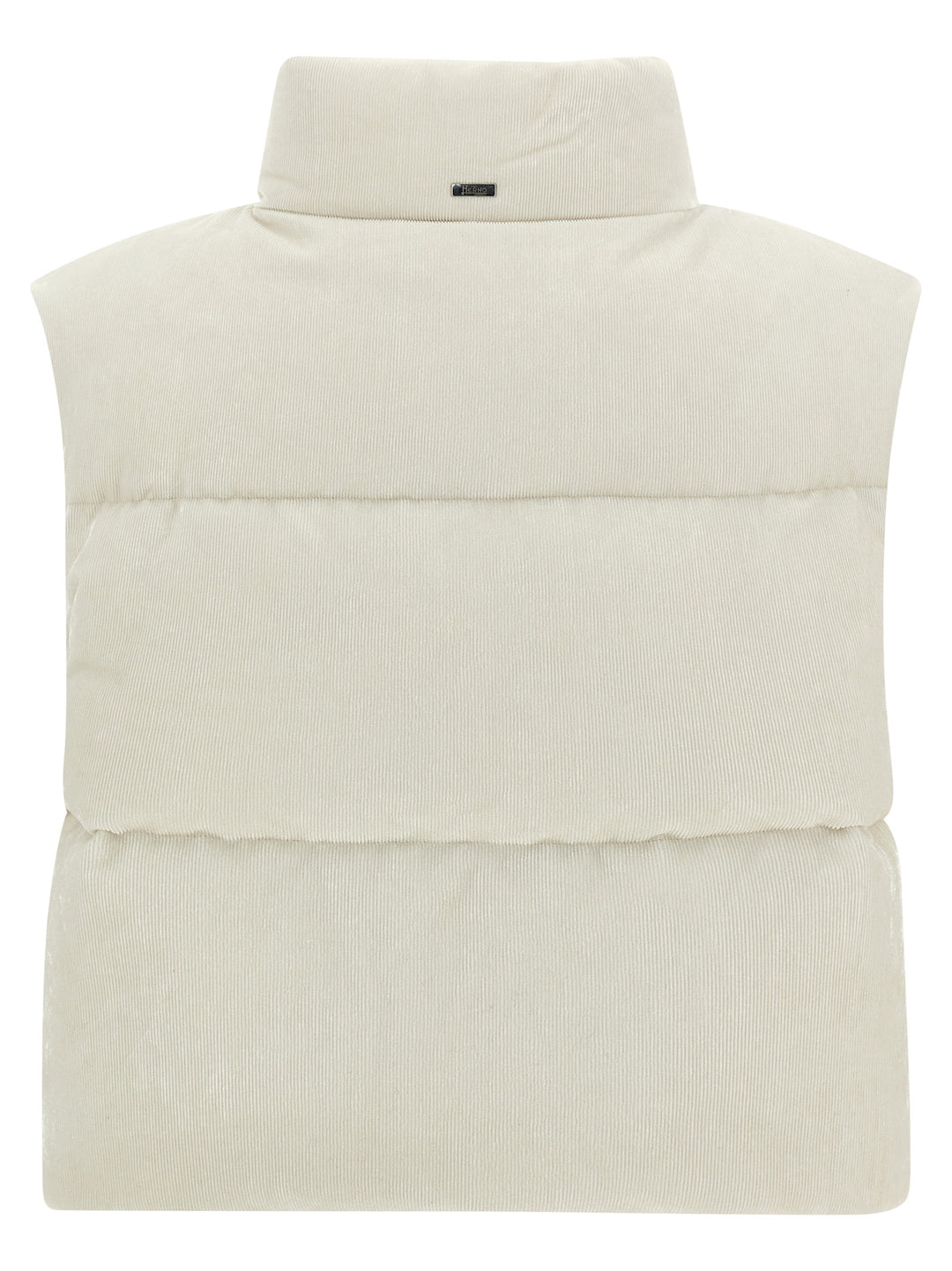 Herno Resort - Bright Corduroy Gilet - Bianco | fcaae53ad69cdd1d766be10c9e20b1ac6884aa6f