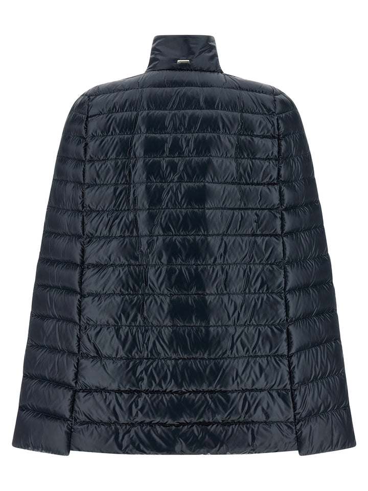 Herno Cape Down Jacket Puffer Jackets - Blu | d4580cc8928183c8d3c5f53ff44655b61f6318e5