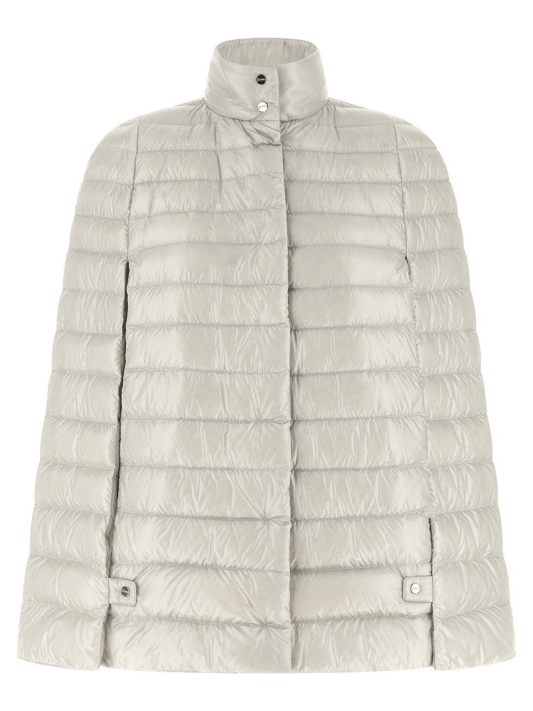 Herno Cape Down Jacket Puffer Jackets - Grigio | ecfb3410b6aca165f38abedaa488d801660d282d