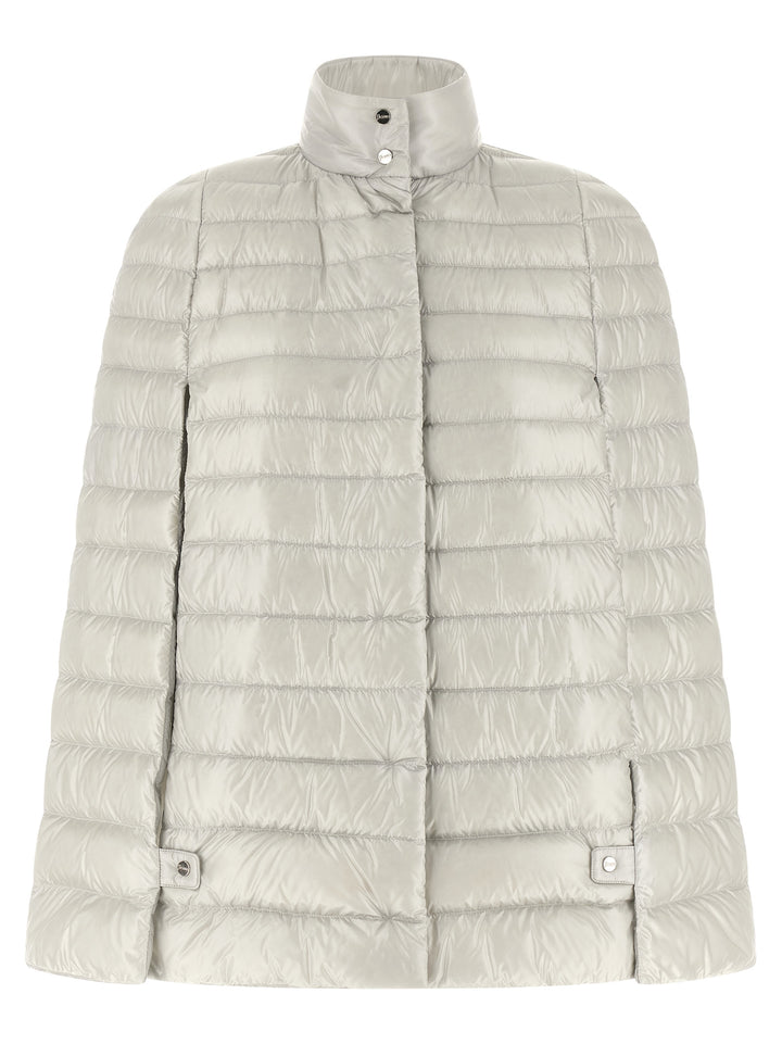 Herno Cape Down Jacket Puffer Jackets - Grigio | ecfb3410b6aca165f38abedaa488d801660d282d