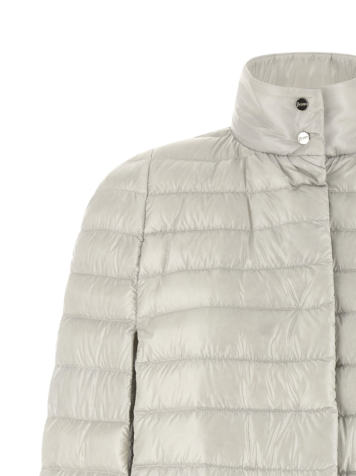 Herno Cape Down Jacket Puffer Jackets - Grigio | 682d23301f1a6d5406d216985f513500cbd92f96