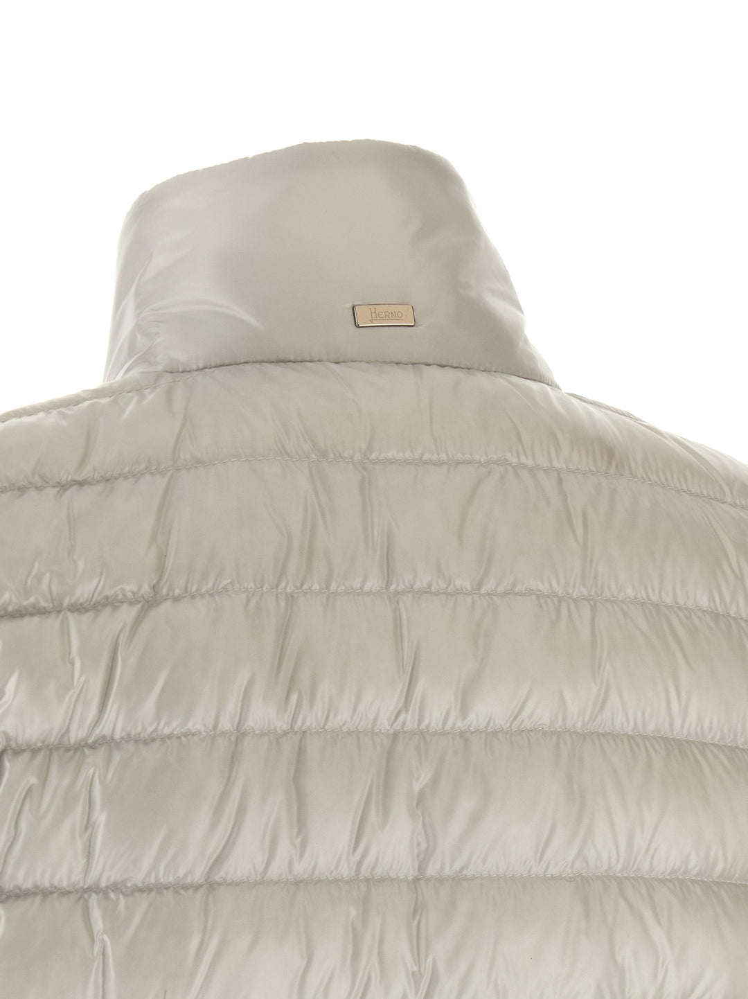 Herno Cape Down Jacket Puffer Jackets - Grigio | 09abab7eb8b7d2237c30e214daeebe4a71b95e03