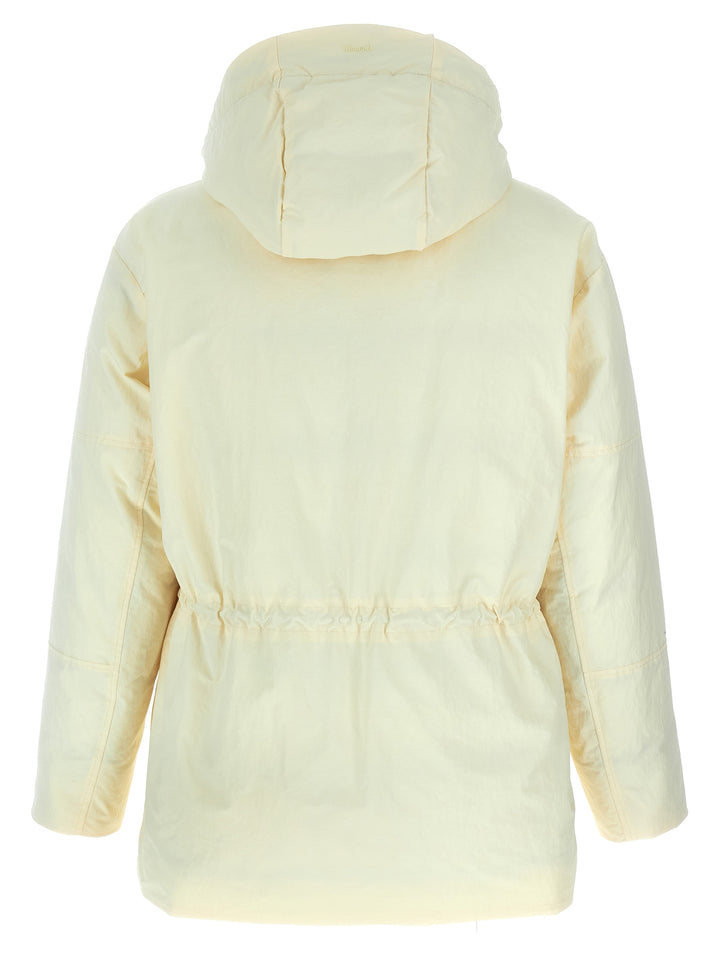 Laminar Hooded Down Jacket Puffer Jackets - Bianco | c24bfaae07dc964c6d0d1744927ee32bfbbf390b
