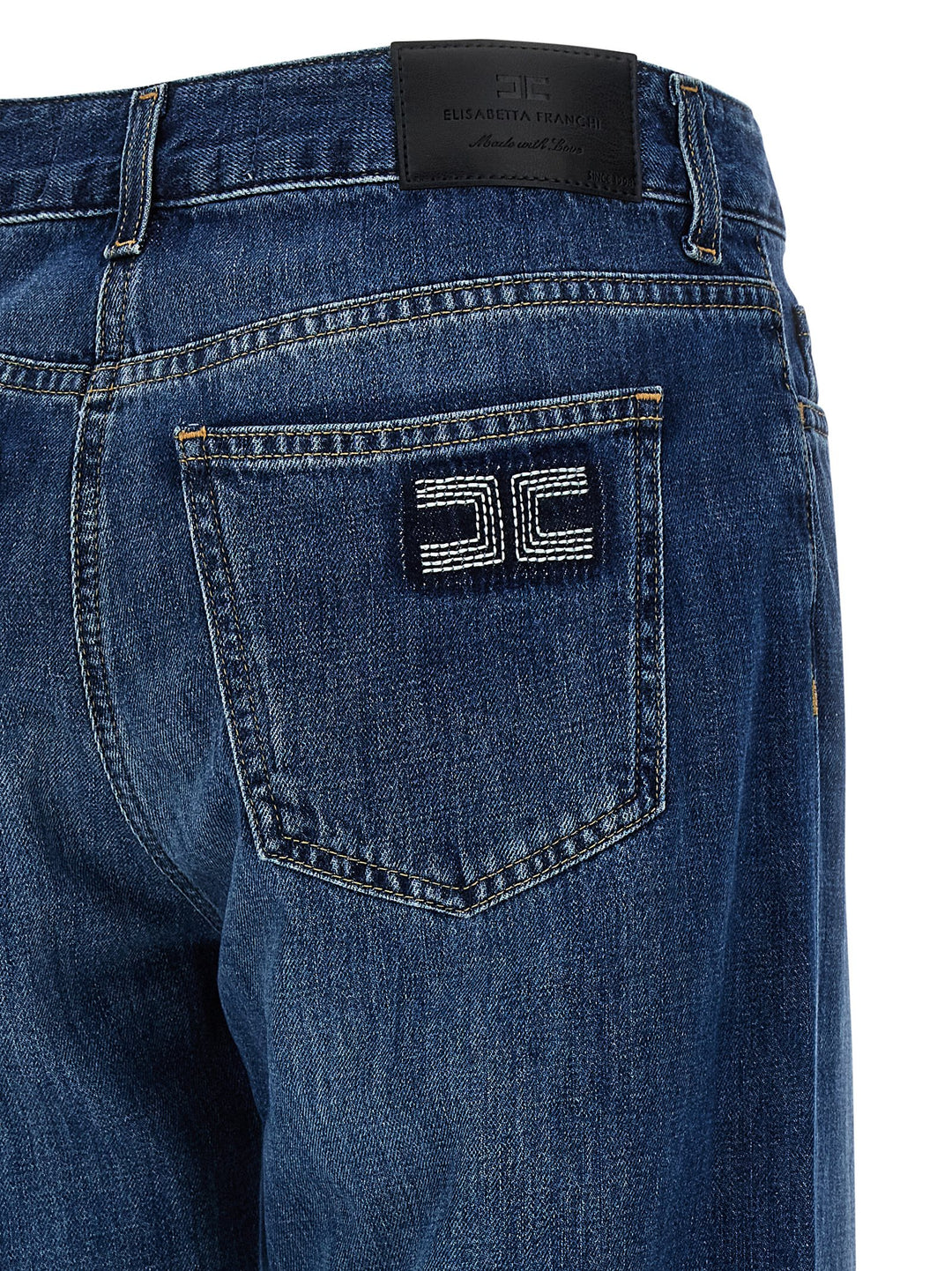 Elisabetta Franchi Palazzo Jeans - Blu | 07039d23a801d4656065514f19eb142d9daf0543