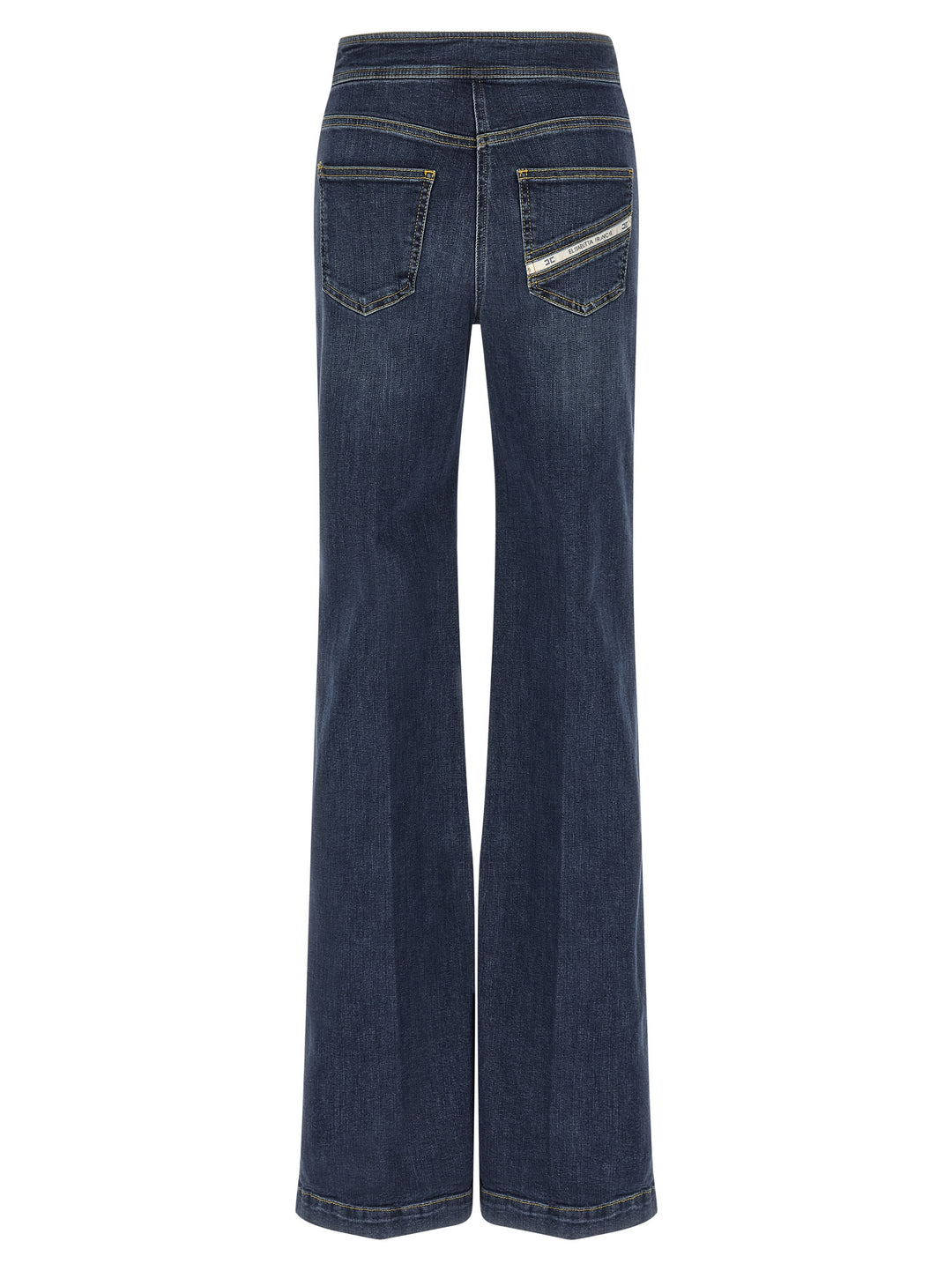 Elisabetta Franchi Palazzo Jeans - Blu | cdf0563d1af27e6001ba0f993d8c04df081a9da7