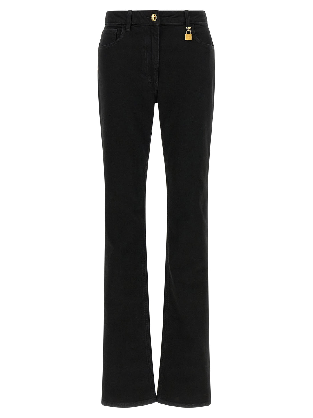Elisabetta Franchi Jewel Padlock Jeans - Nero | acc53ea5f9688650a26b49ad727f5e6a8a5bf425