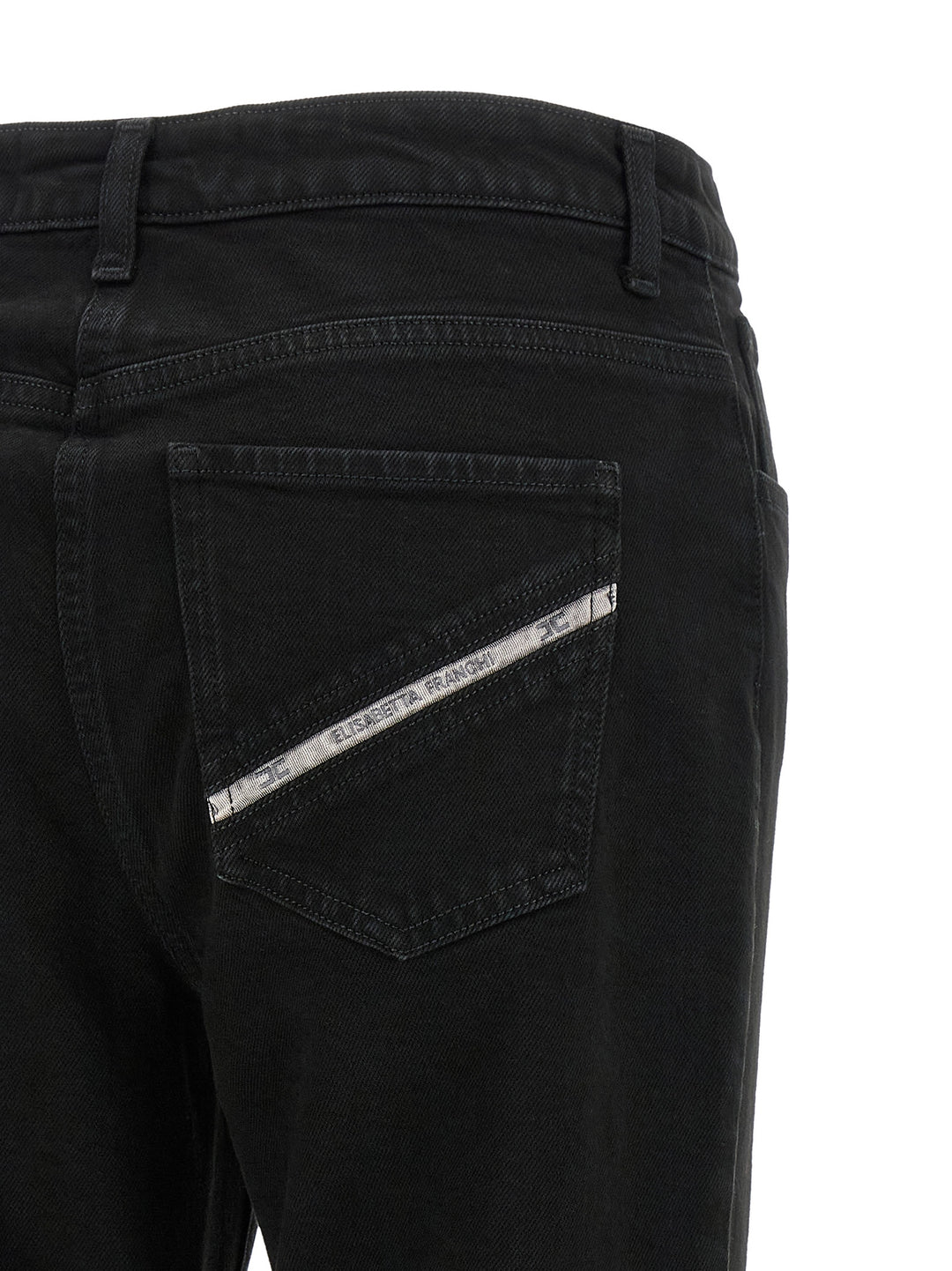 Elisabetta Franchi Jewel Padlock Jeans - Nero | bdd3664eb4d38013493cfcc0f3e2bcc88c5c7f22