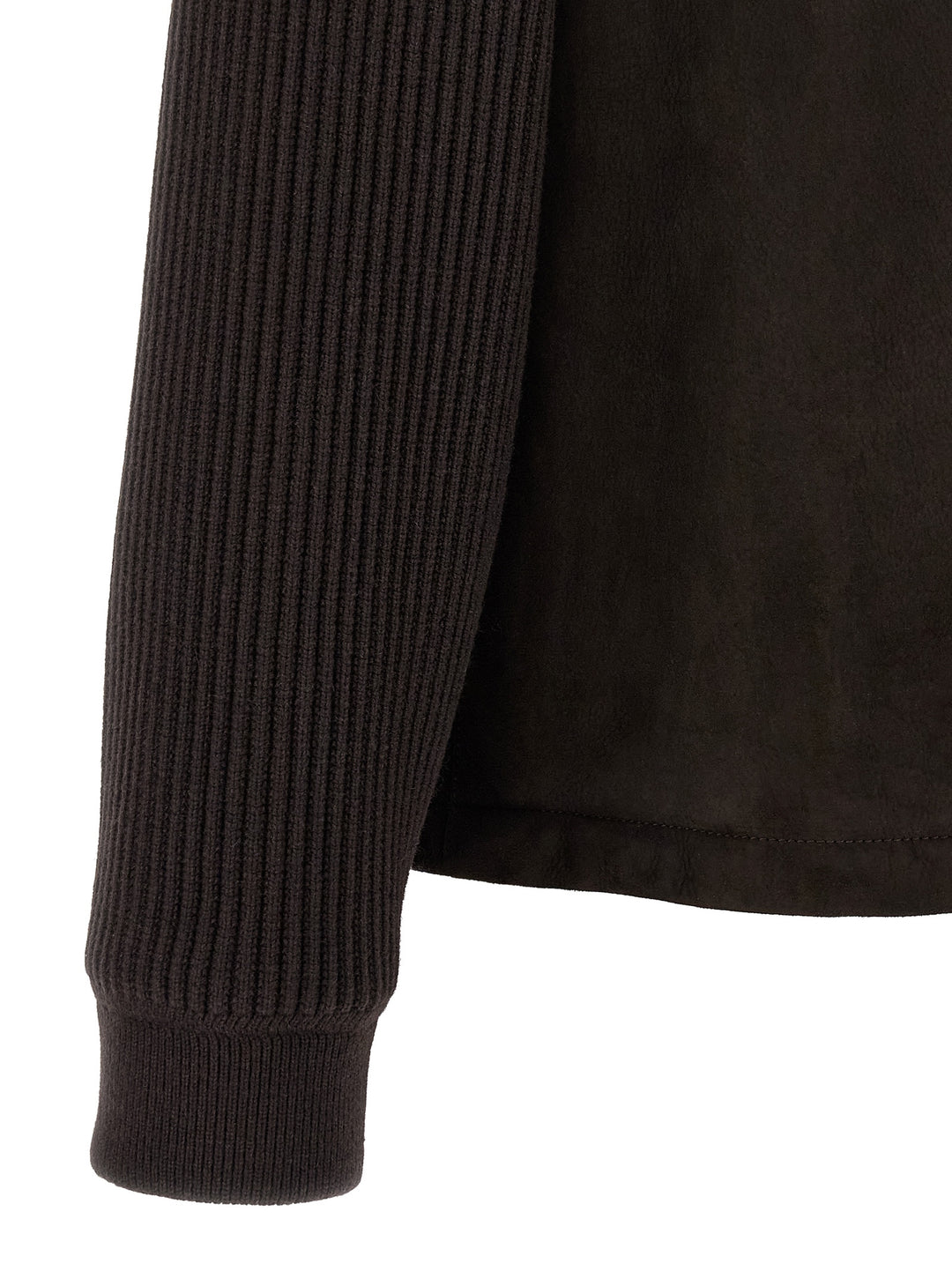 Brioni Suede Bomber Jacket Puffer Jackets - Marrone | ce962b85e8e6071ce03d158ddca0a9f587454a03