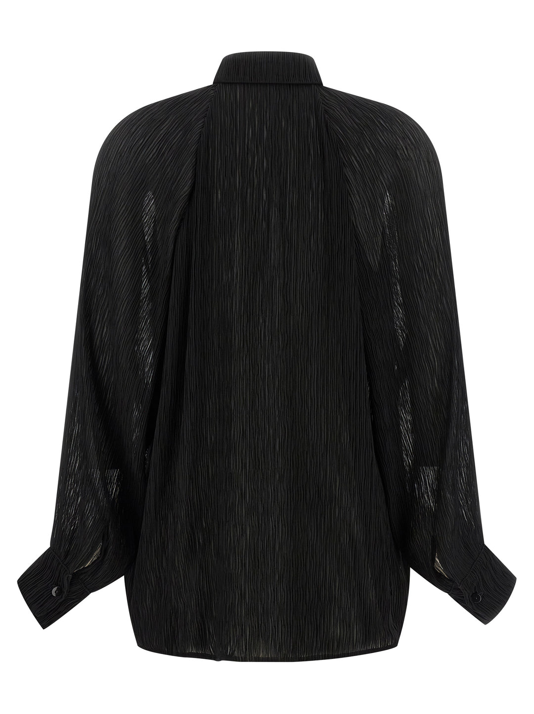 Allis Pleated Shirt Beachwear - Nero | 89b00bad44bddf9172eadf53a6d1d24cf847359d