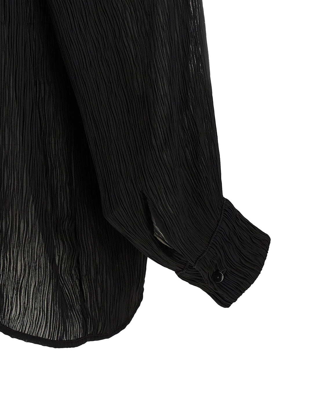 Allis Pleated Shirt Beachwear - Nero | 6d951c669550fcd6667839e25d0d34230e163c2e