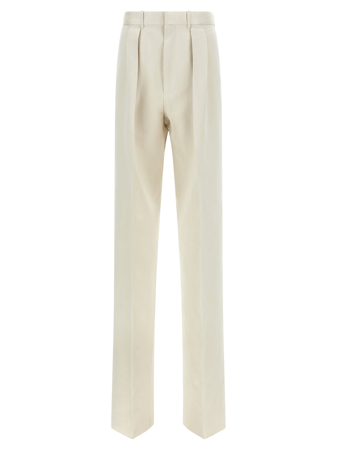 Tom Ford Double Pinch Pantaloni - Beige | ac7fe48b58710a0d9a9429898c1408a96249f9e3
