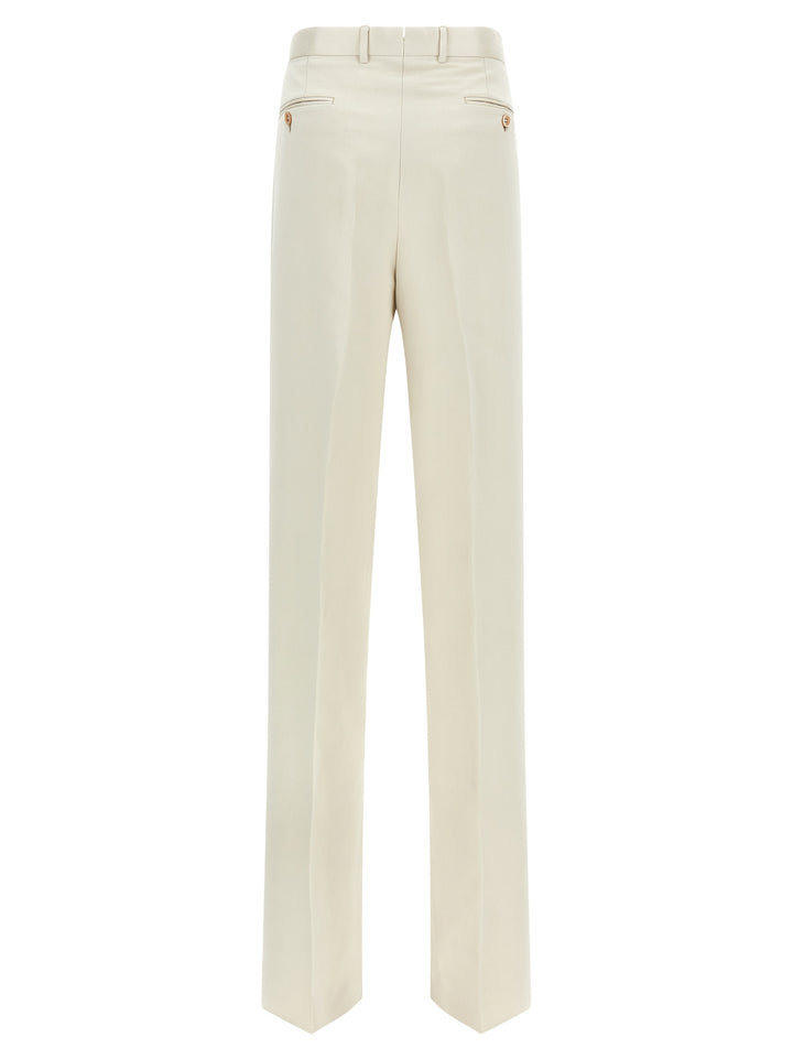 Tom Ford Double Pinch Pantaloni - Beige | ca3dab6187ff07e0e36370ac729333f086cc99ad