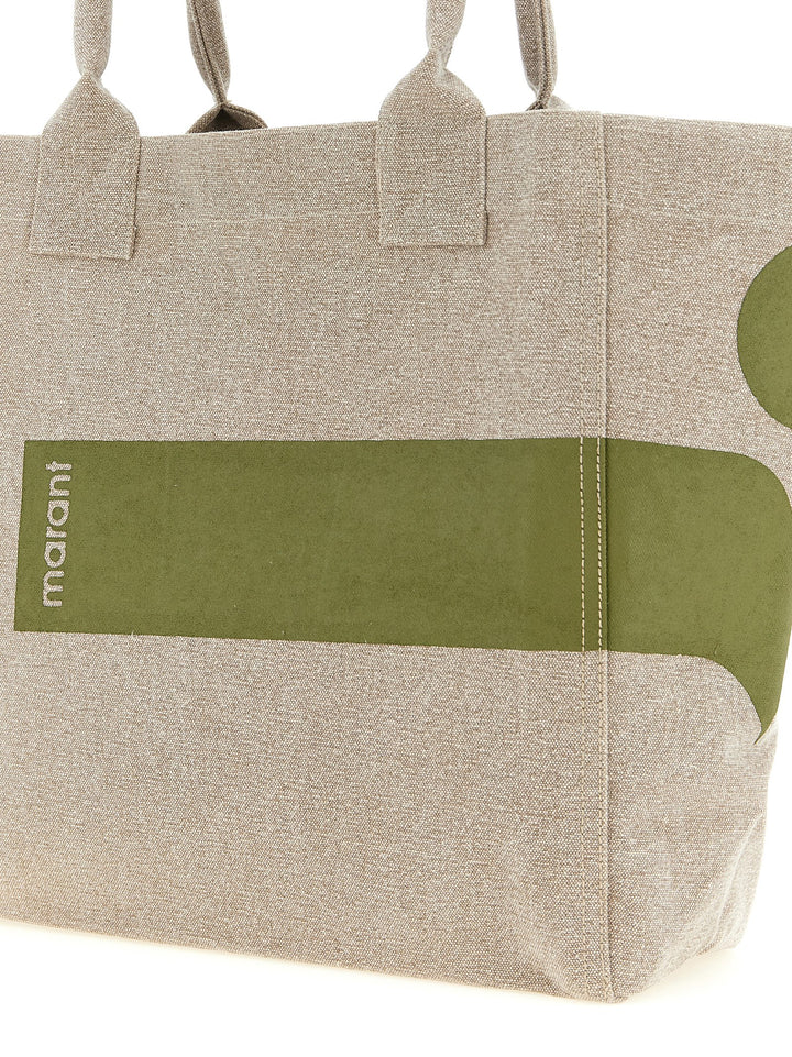 Isabel Marant Small Yenky Tote - Verde | a33e476e2c32e6f7257f63c45e365ecdda09d061