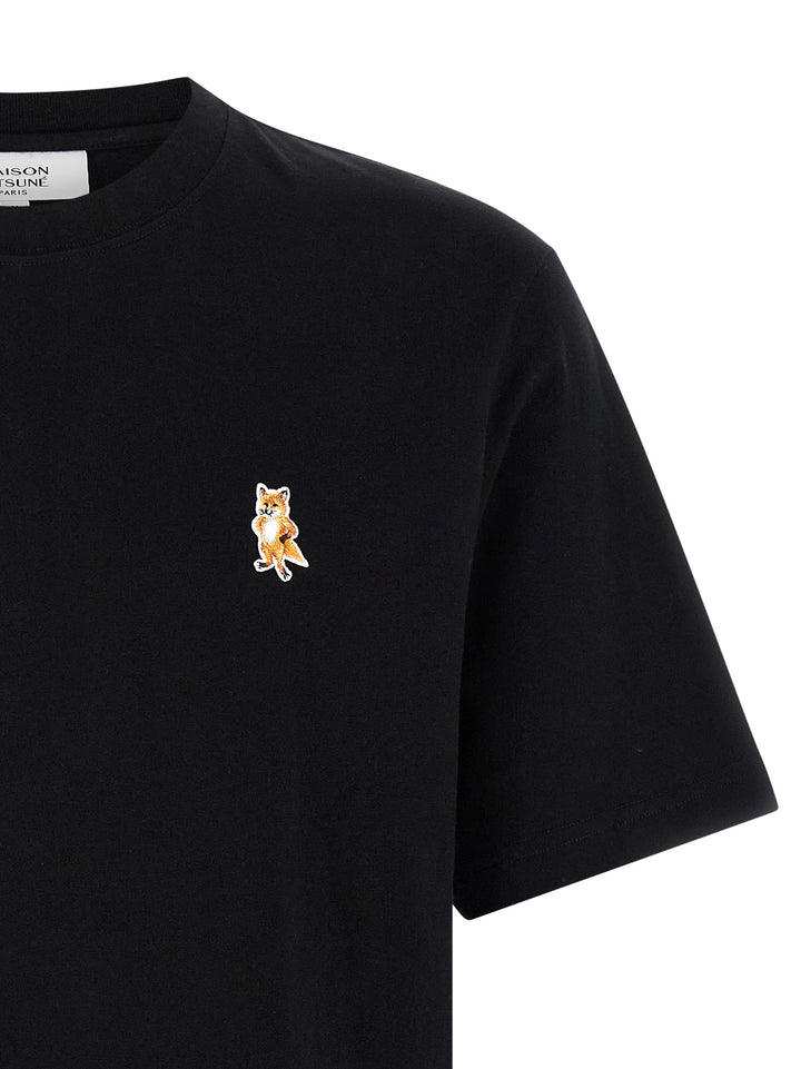 Maison Kitsune Standing Fox T shirt - Nero | 7351066509f0880ee845006832a9a95696a3b459