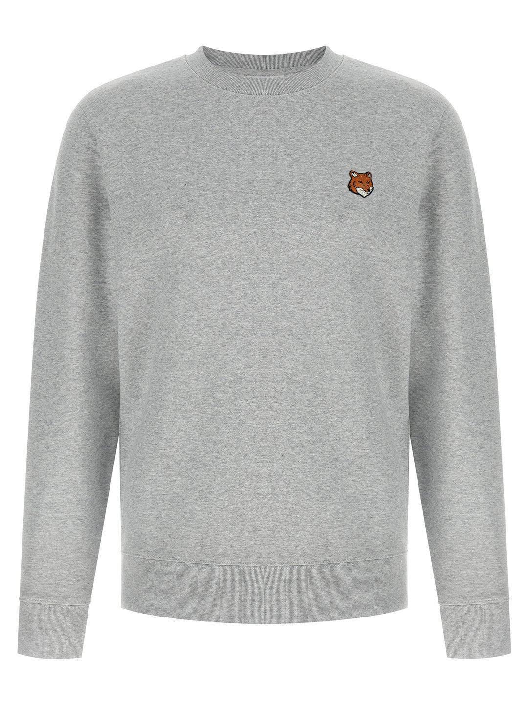 Maison Kitsune Fox Head Felpe - Grigio | 95212fe39cb9552db4d96b9c6e5af11c264a15ca