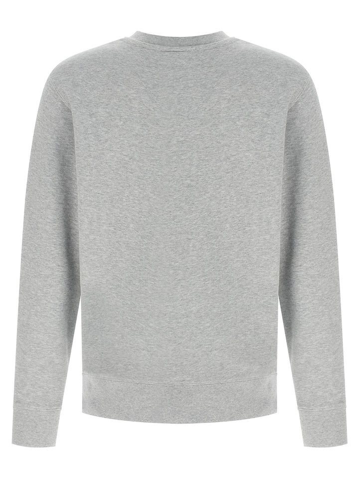 Maison Kitsune Fox Head Felpe - Grigio | 6a527262b091a90f20d70a920f4d00130b345380