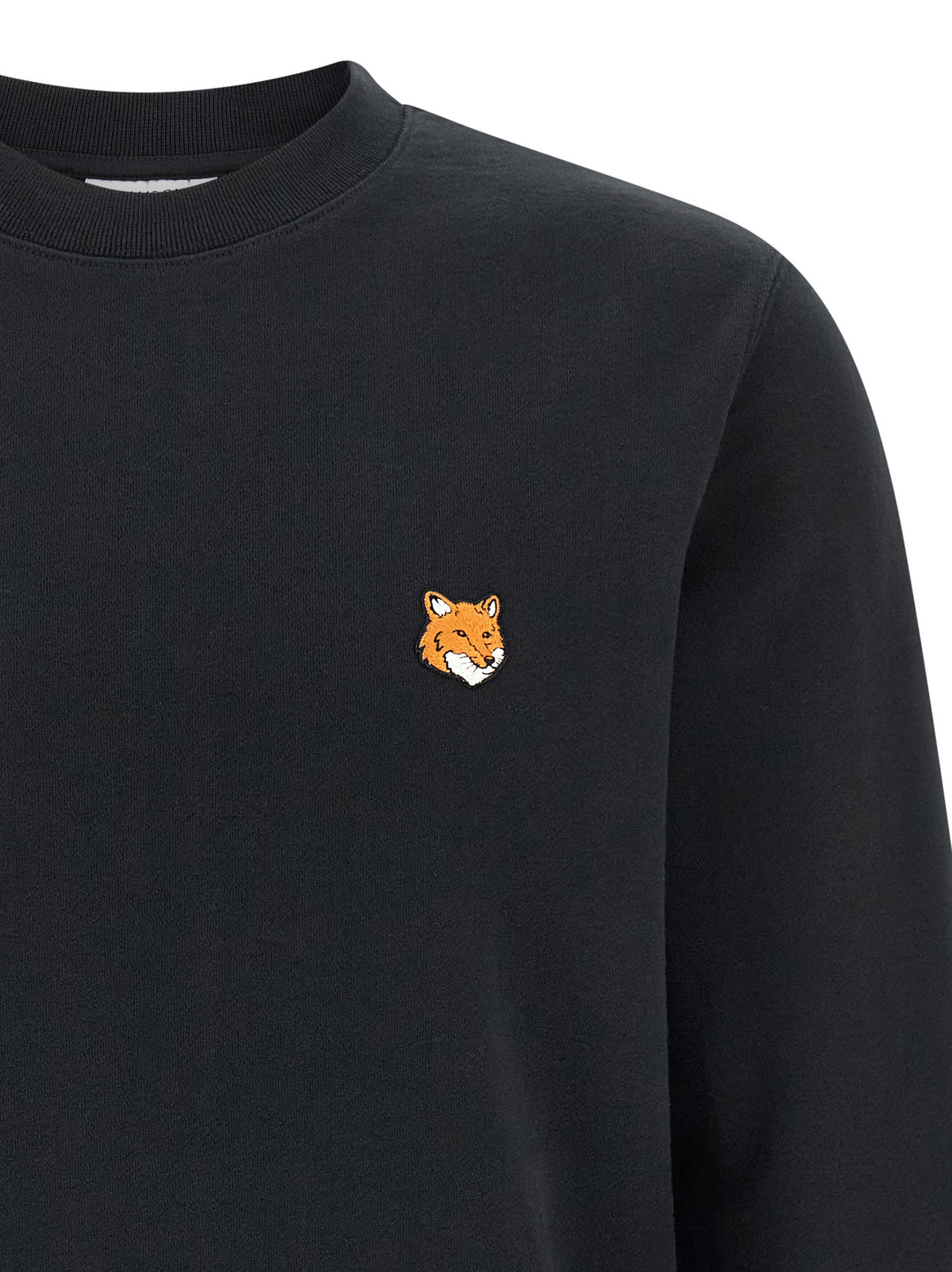 Maison Kitsune Fox Head Felpe - Nero | 992384295748d3d9d62a2d9eb95fc5b333545af9