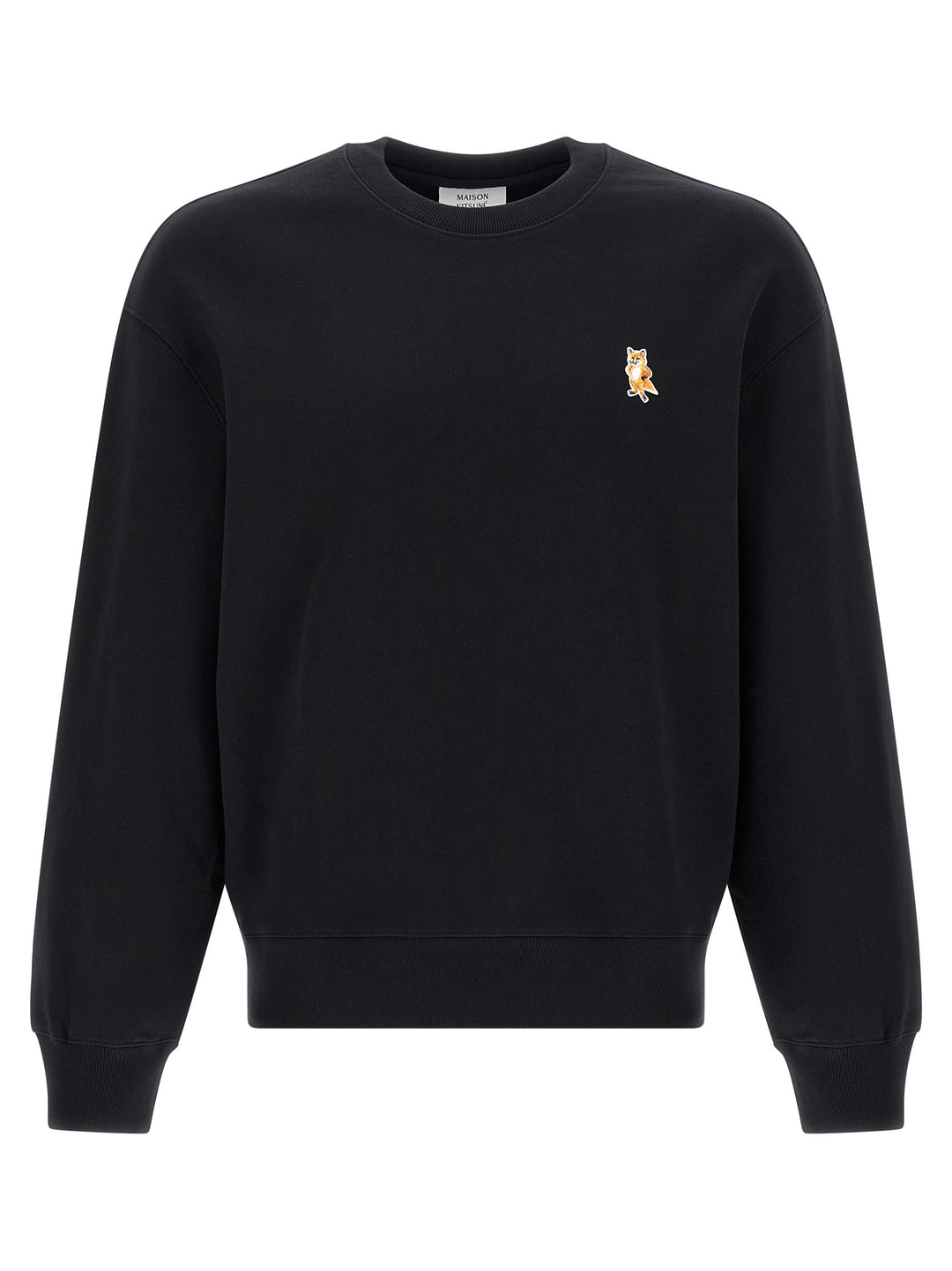 Maison Kitsune Stending Fox Felpe - Nero | 97f4ec45f57516be7dbd5de8dbcd5ec28dcd6b42