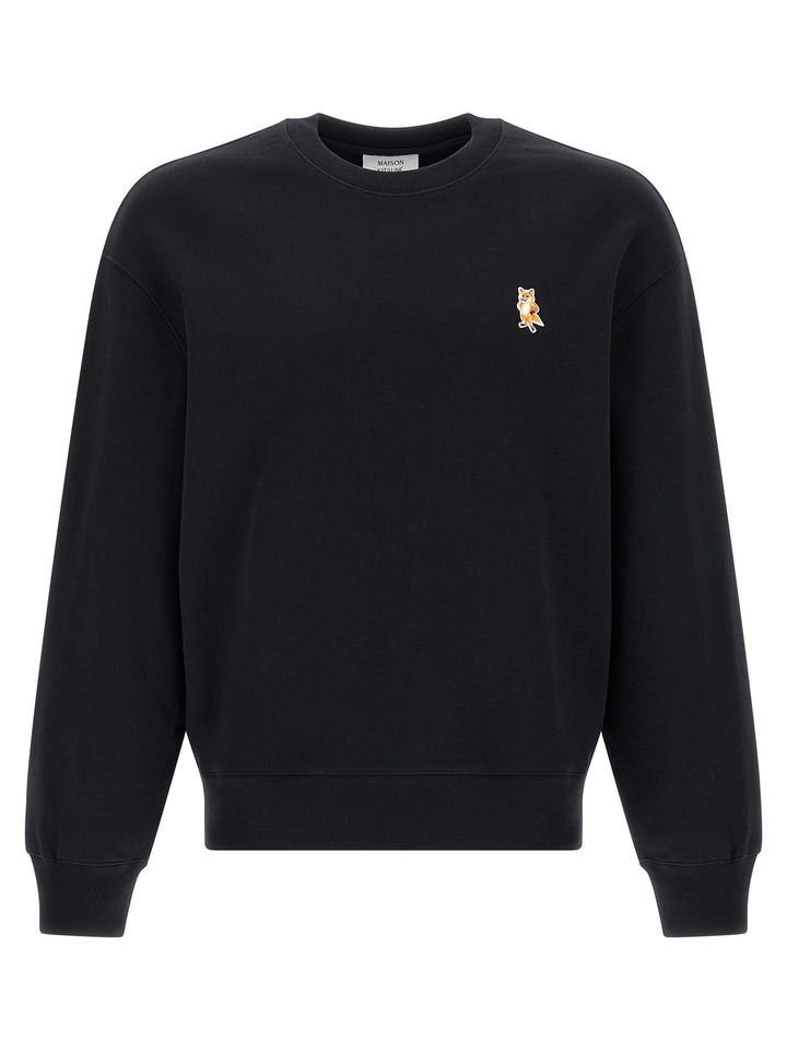 Maison Kitsune Stending Fox Felpe - Nero | 97f4ec45f57516be7dbd5de8dbcd5ec28dcd6b42