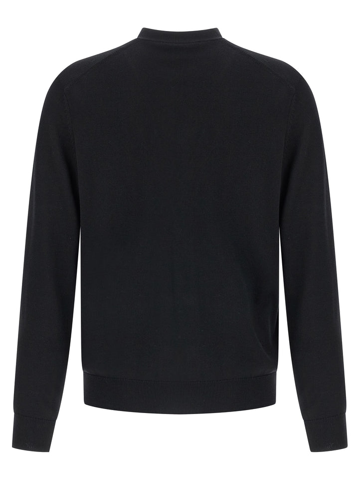 Maison Kitsune Fox Head Maglioni - Nero | efa0b9b68de3842ade87552d47e136ba3dcd301e