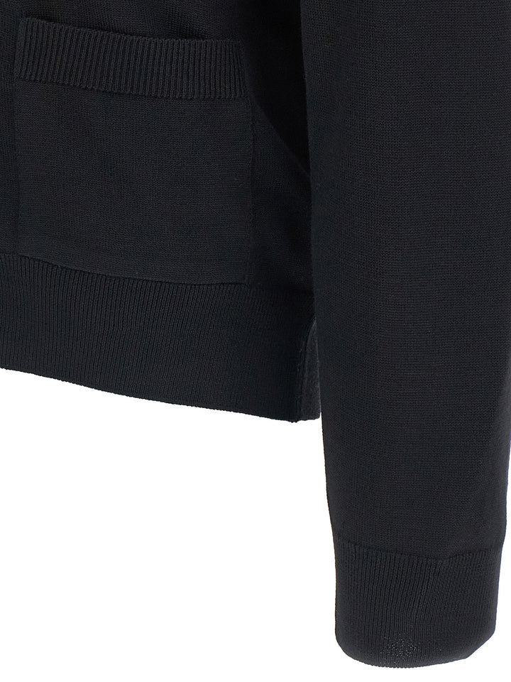 Maison Kitsune Fox Head Maglioni - Nero | 5673612d49f7c42b9e07e7c904d09a177dae2d63