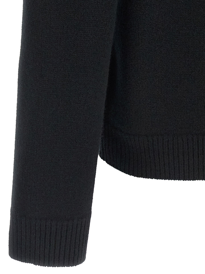 Maison Kitsune Fox Head Maglioni - Nero | 30de3b41f3d3ba05168846c8518c77c938c5e270