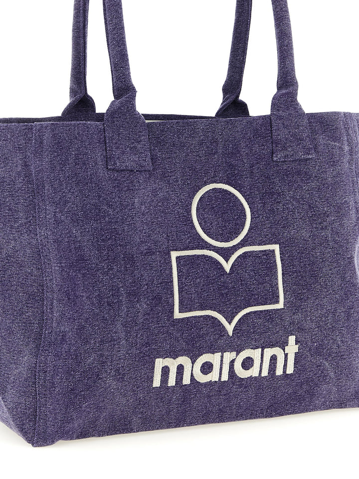 Isabel Marant Yenky Zipped Tote - Viola | 25510600f48b63a5e44451b69999fd08454fe096