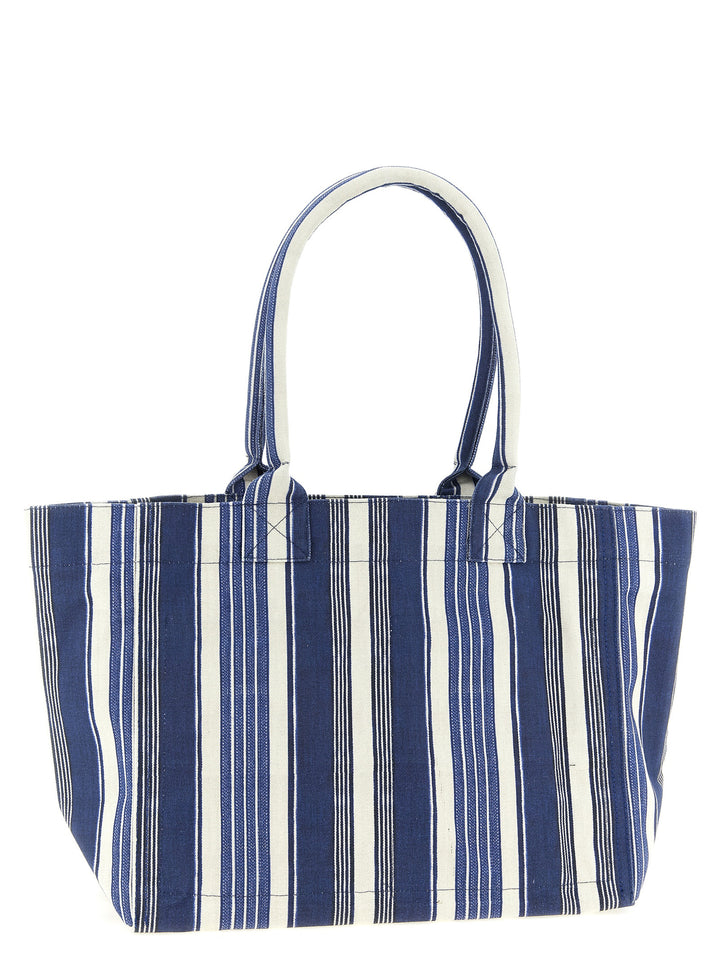 Isabel Marant Yenky Zipped Tote - Blu | 342757d736b7dcf17eea89a56db2906801206b3c