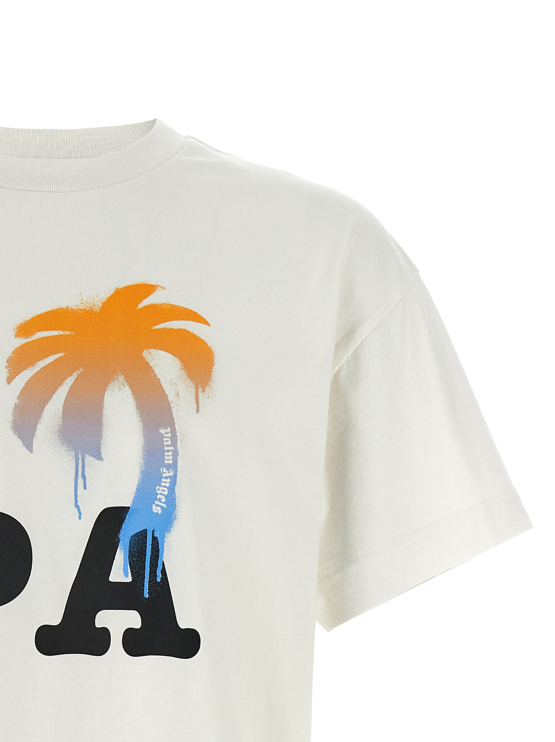 Palm Angels I Love Pa T shirt - Bianco | 0ed7c79f05b17f03d21bc5f8b6ee5509f9d799a6