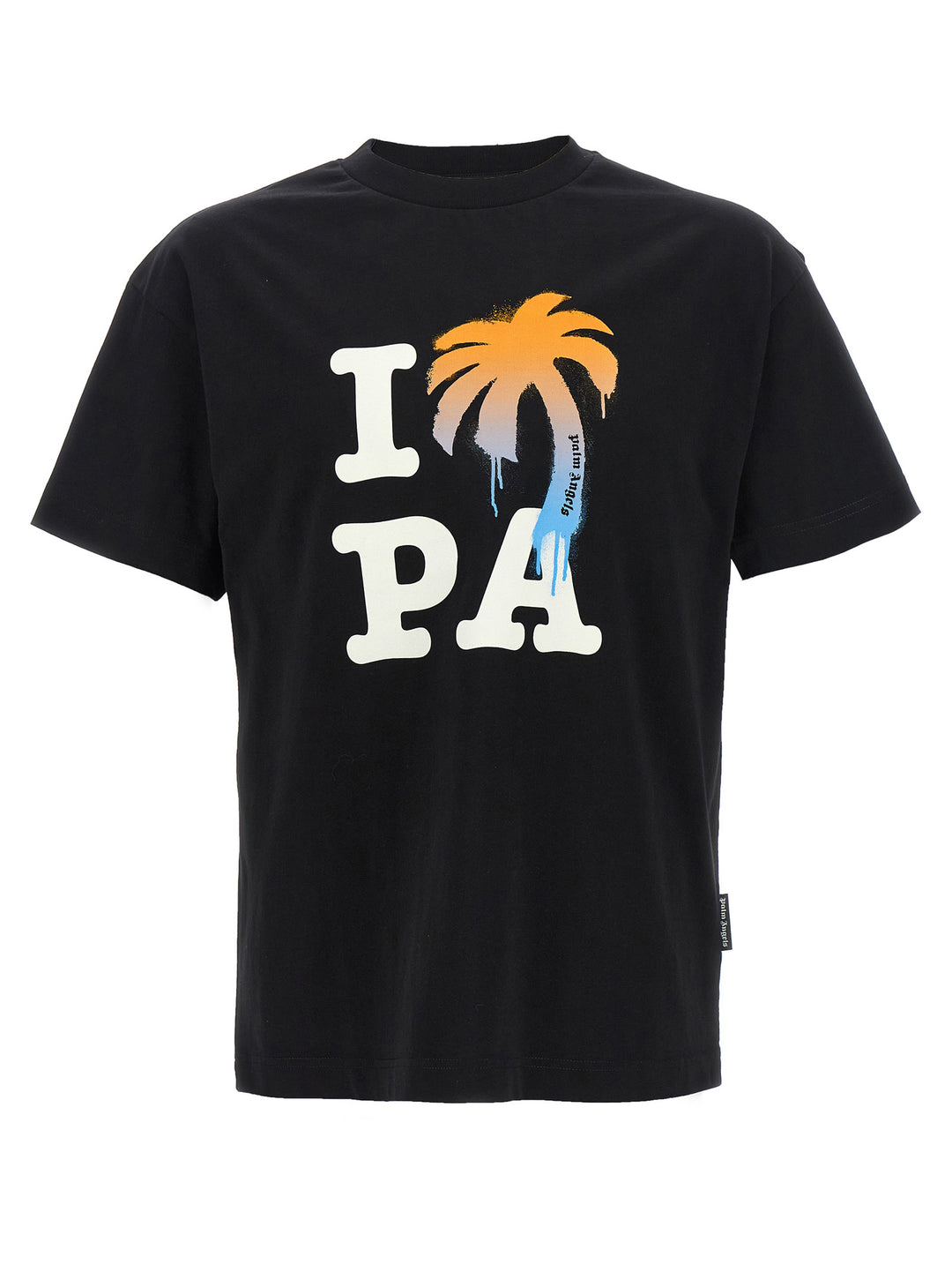 Palm Angels I Love Pa T shirt - Nero | fe595ff8f8e0f9f77cc31189de9f42039b21c883