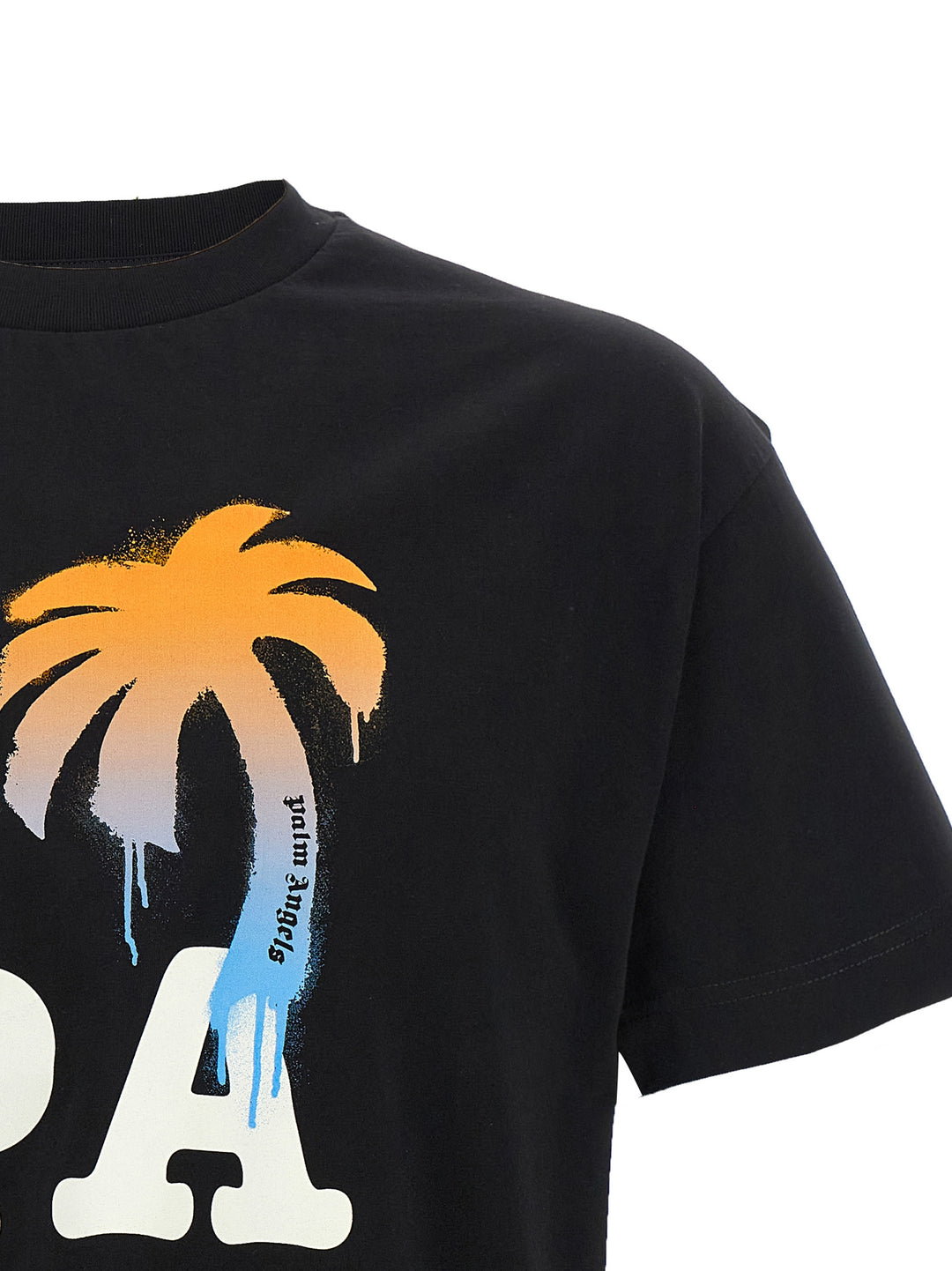 Palm Angels I Love Pa T shirt - Nero | 03c52d643c7bf5967d5b097d9b8c0f7fd18b4684
