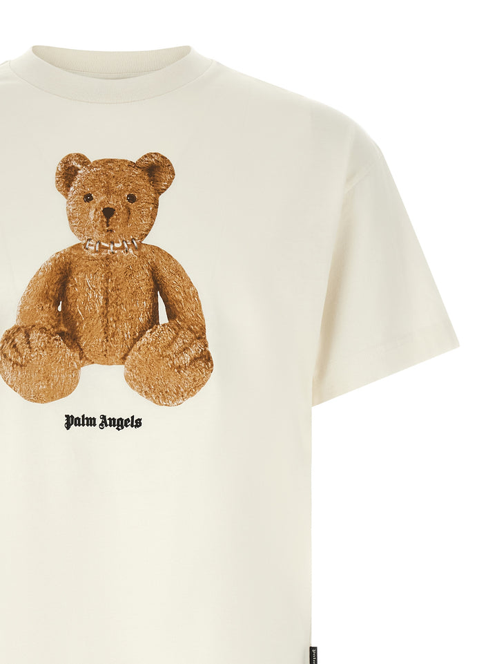 Palm Angels Bear T shirt - Bianco | 1680bac4c18064a805d62376c993193dc2455351