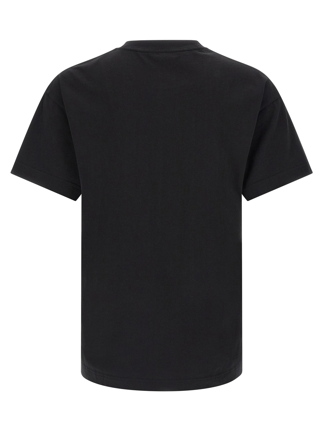 Palm Angels Curved Logo T shirt - Bianco/Nero | 6eac24c187c14a53c5ca4596157ea0131e2fde15