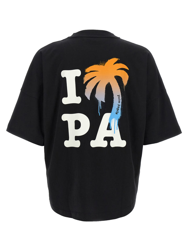 Palm Angels I Love Pa T shirt - Nero | 2cd2ab8a3518889789efb2699e4f3cd28e0a915f