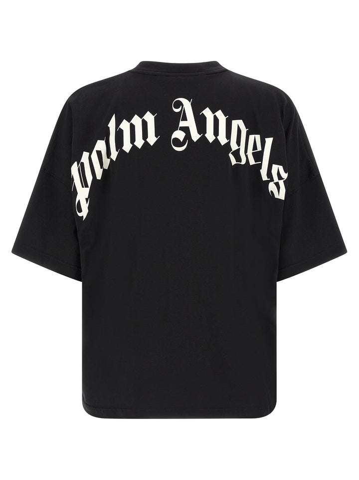 Palm Angels Classic Logo T shirt - Bianco/Nero | a5f1fbb1fdd8e5fa381d129551ee94a97d23b626