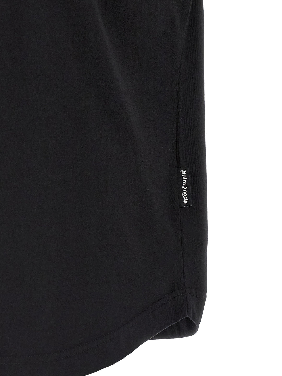 Palm Angels Classic Logo T shirt - Bianco/Nero | f6a41a0637d59edcc285e5f1ce1462e3c6e76cec
