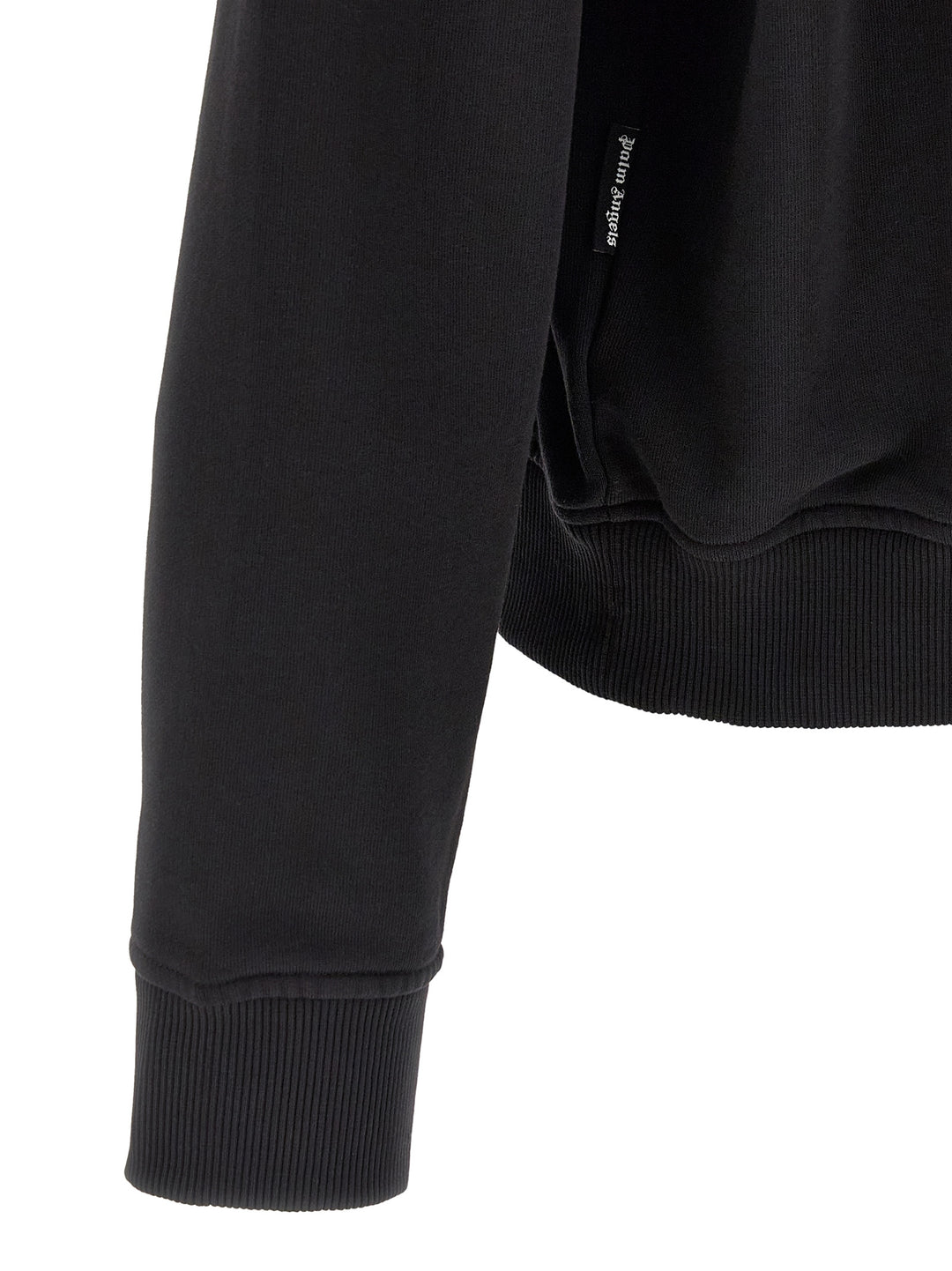 Palm Angels Neck Logo Felpe - Nero | 2570fbe1805924b066f09a43173878455e763e10
