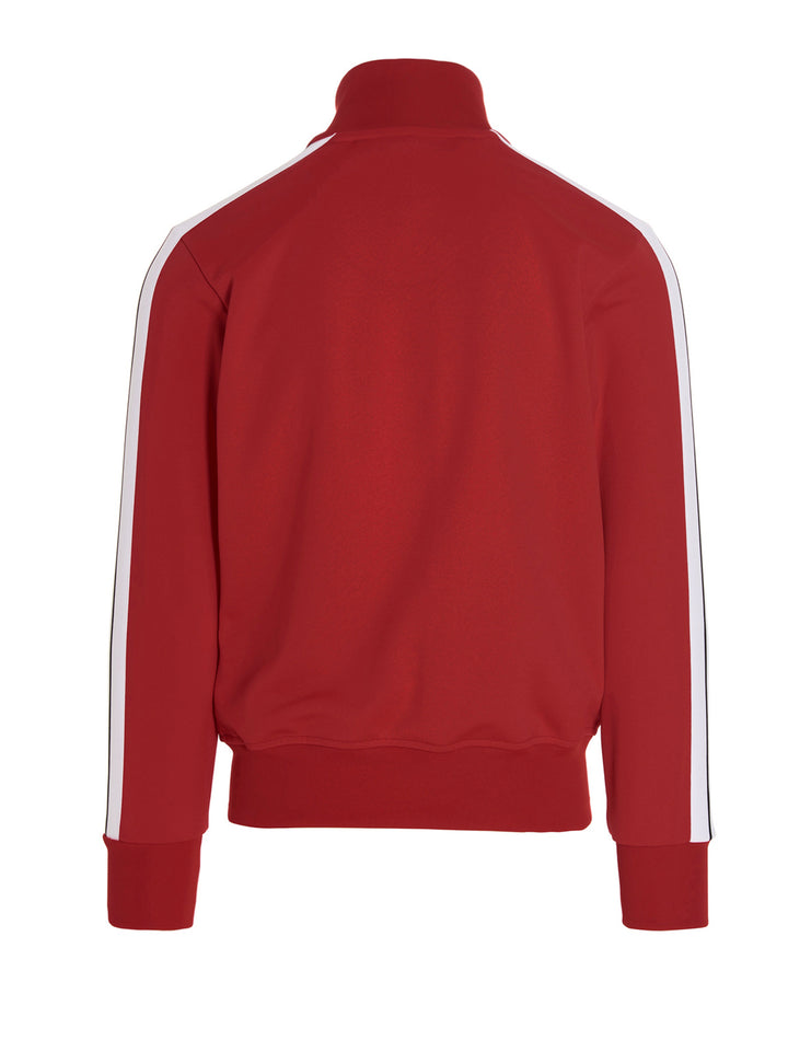 Palm Angels Track Logo Felpe - Rosso | f385750d29cd10a40d14c32e4162f50f9f6ec7df