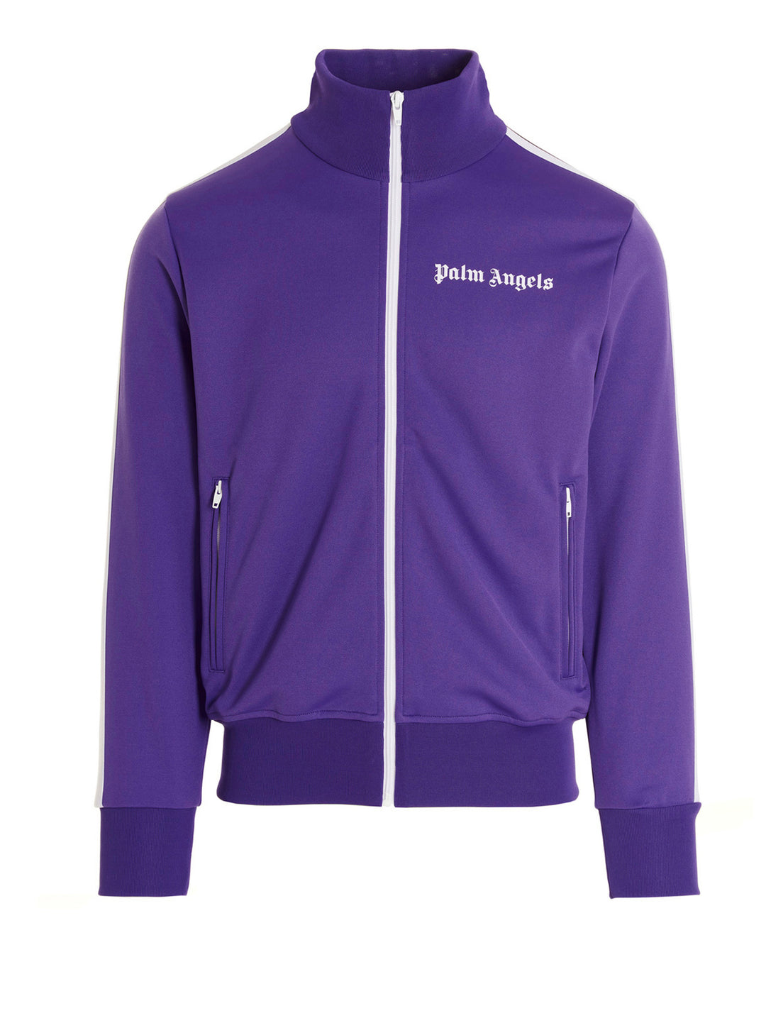 Palm Angels Track Logo Felpe - Viola | c54de644e1fa10f63168da87999010990dbcf791